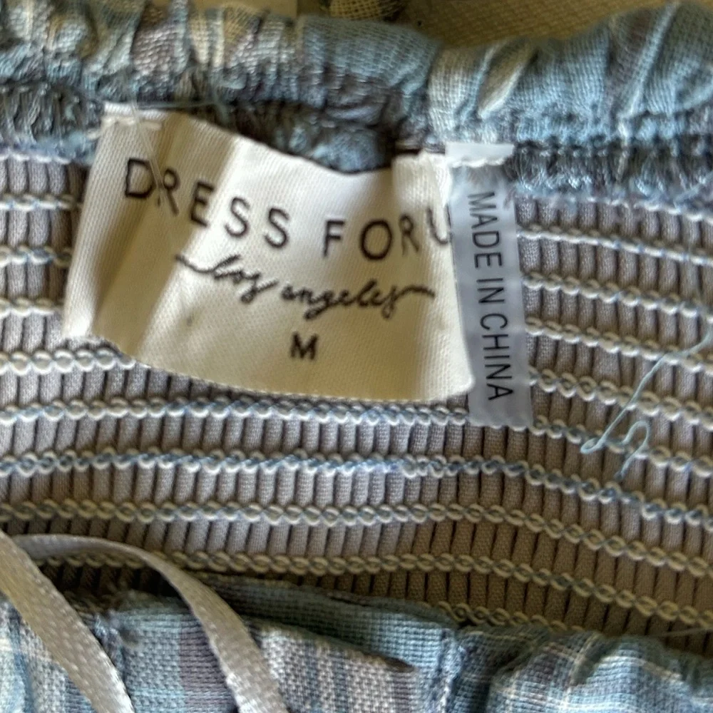 Dress Forum LA (Apricot Lane) Plaid Ruffle Crop Top
Size: Medium
NWT - Picture 10 of 10